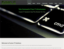 Tablet Screenshot of fusionits.com.au
